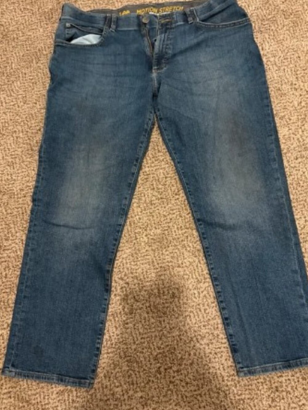 Men's Blue Stretch Denim Jeans